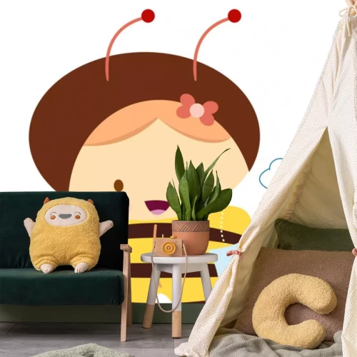 Sticker Baby mit Biene kawaii Kostüm