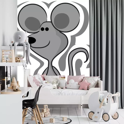 Sticker Cartoon-Maus