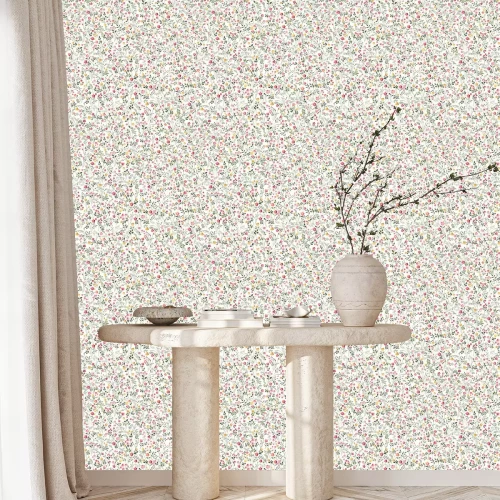 Tapete Nahtloses Muster mit Wildblumen