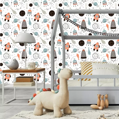 Tapete Kosmische Zeichnungen