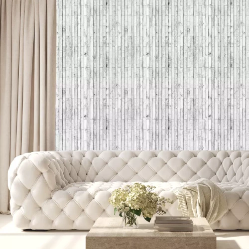 Tapete Graues Naturgeflecht