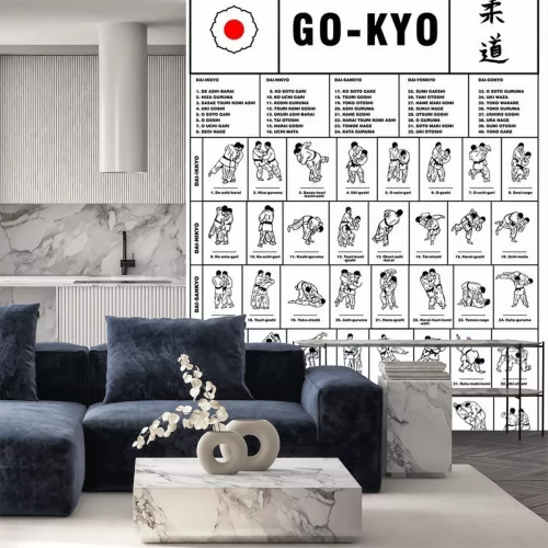 Fototapete Sportanleitung für Judo