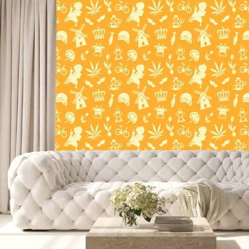 Tapete Nahtlose Muster zum Thema der Niederlande