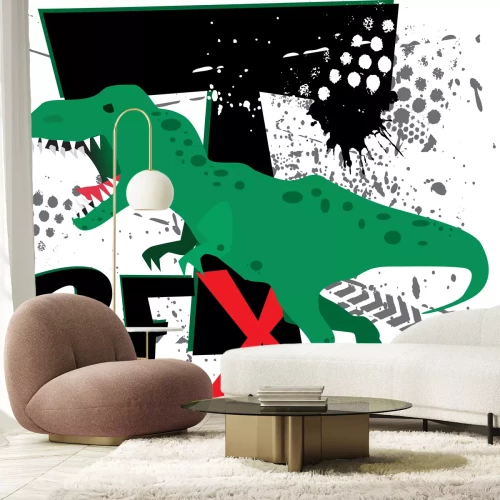 Fototapete Grüner T-Rex