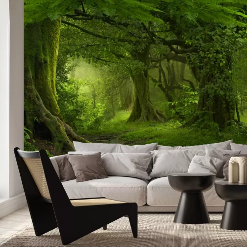 Fototapete Grüner Dschungel