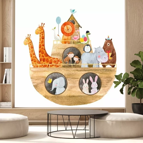 Sticker Aquarell Baby Noahs Arche