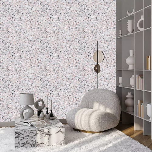 Tapete Dichte Terrazzopartikel