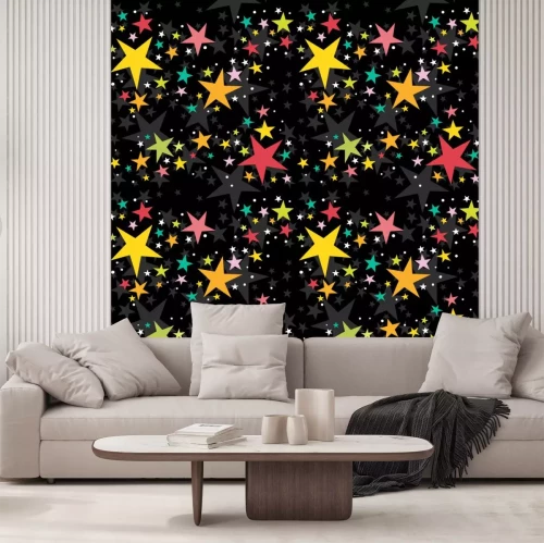 Sticker Sterne in verschiedenen Farben ganze Konstellationen