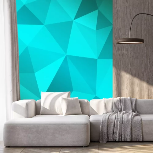 Sticker Dreieckiges Design für Ihr Geschäft. Vektor ENV 10.