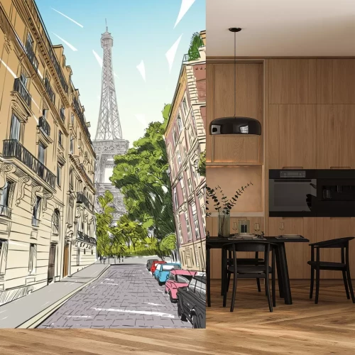 Sticker Hand gezeichnete vektorabbildung