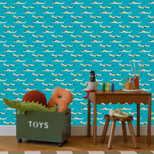 Tapete Kampfflugzeuge am Himmel