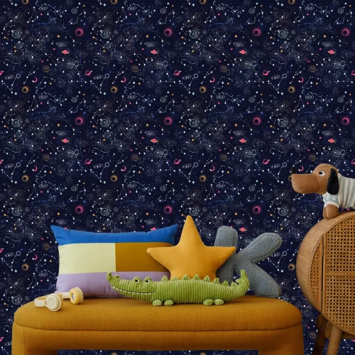 Tapete Die Farben der mysteriösen Galaxie