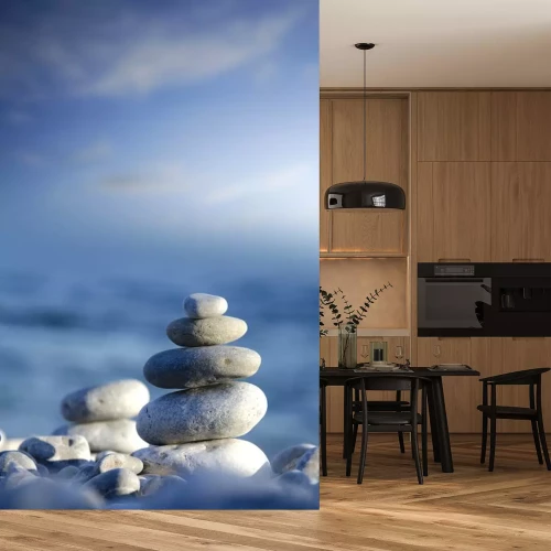 Sticker Meer und Stein