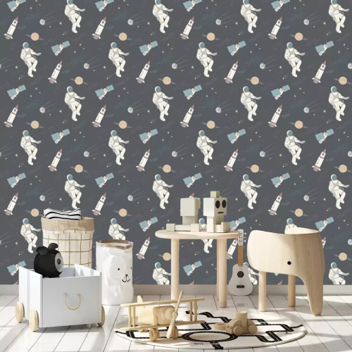 Tapete Weg zur Raumstation