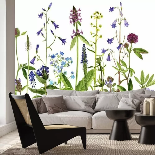 Fototapete Feldpflanzen