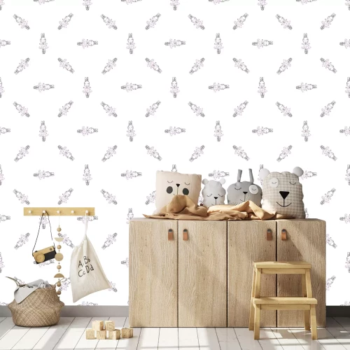 Tapete Häschen Tänzerin