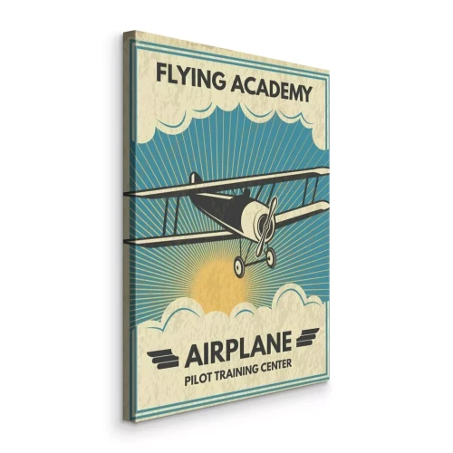 Bild Retro-Doppeldecker-Grafiken