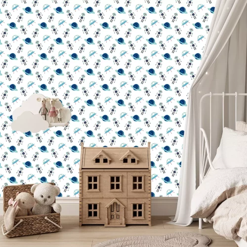 Tapete Saturn-Außerirdische