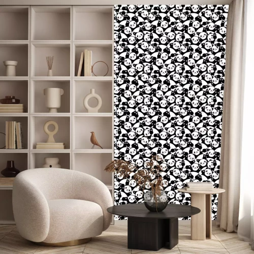 Tapete Baby-Panda-nahtloses Muster