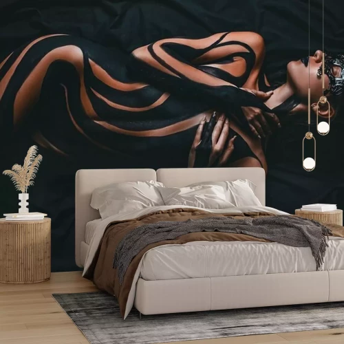 Fototapete Künstlerischer weiblicher Akt