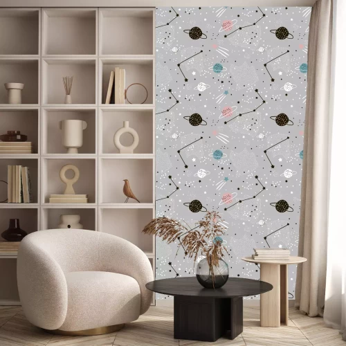 Tapete Zwischen Planeten und Sternen