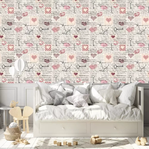 Tapete Romantische Briefe