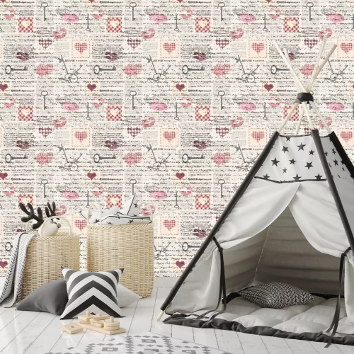 Tapete Romantische Briefe