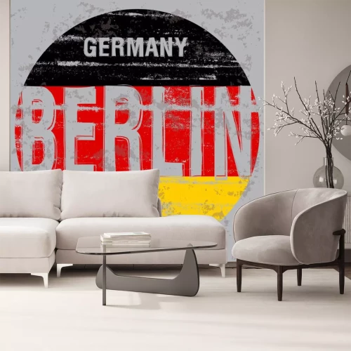 Sticker Berlin tee poster graphic design