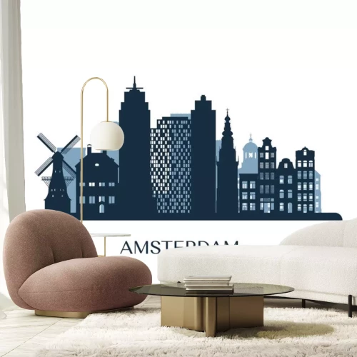 Sticker Vektor-Illustration.