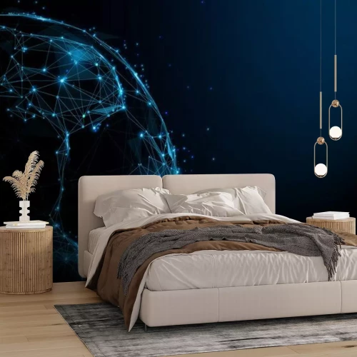 Fototapete 3D-Fußball