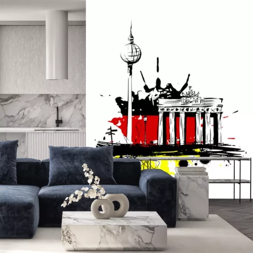 Sticker Berlin Allemagne Denkmäler