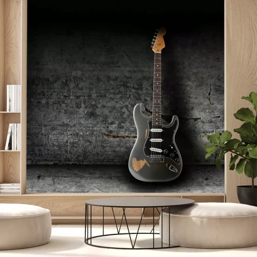 Fototapete Alte E-Gitarre