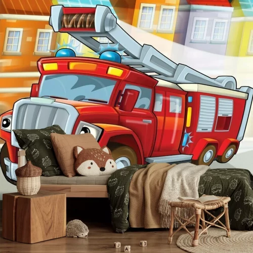 Fototapete Märchenhafte Feuerwehr