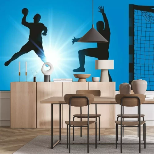 Fototapete Handballspiel