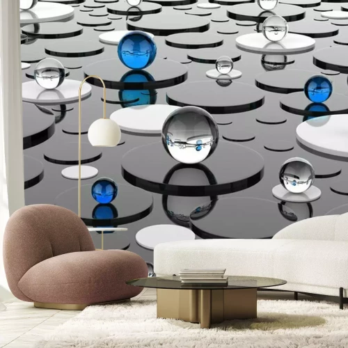 Fototapete Abstrakte Glaskugeln
