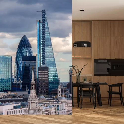 Fototapete London Skyline