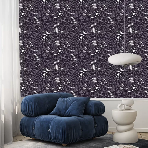 Tapete Sport nahtlose Muster