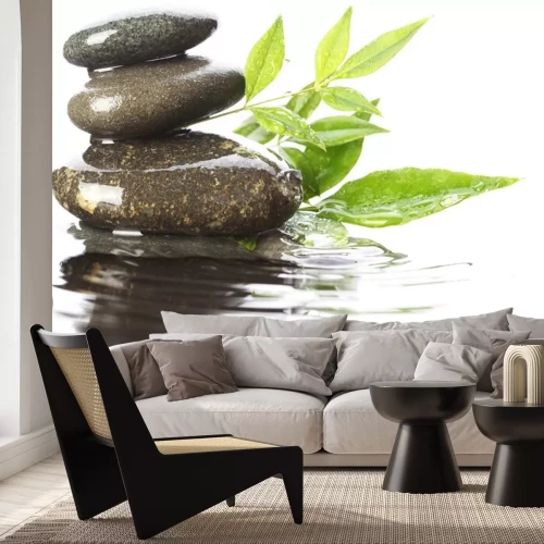 Sticker Steine ​​im Wasser