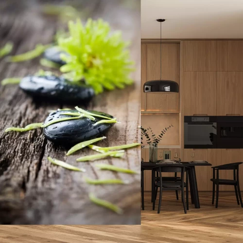 Sticker Steine ​​mit Wassertropfen