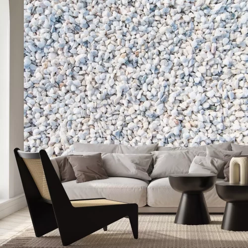 Sticker Feine Dekoration Textur mit Tropfen von Kieselsteinen