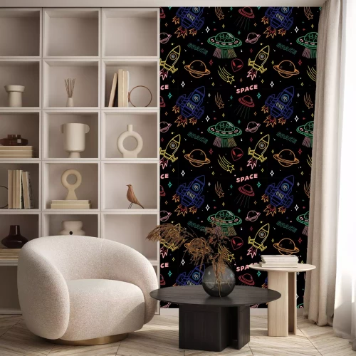 Tapete Muster auf Raumthema