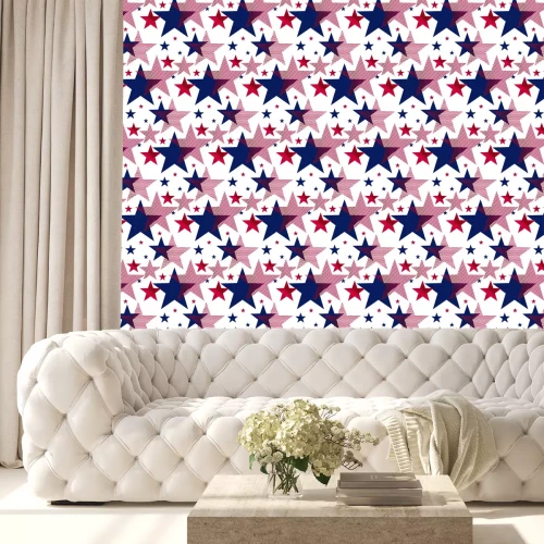 Tapete Nationales Symbol Vereinigter Staaten spielt nahtloses Muster die Hauptrolle.