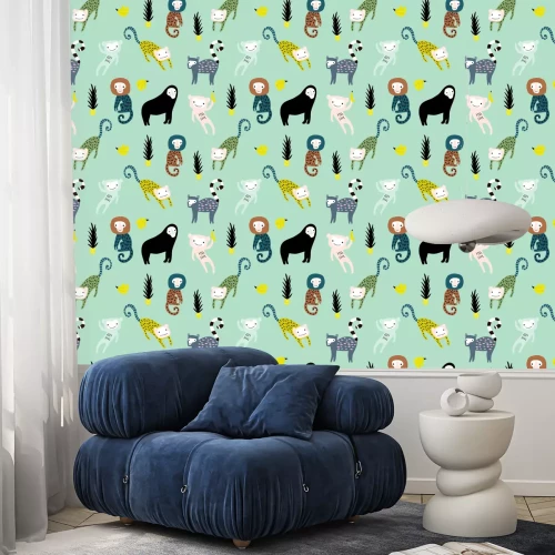 Tapete Niedliche Märchenwesen