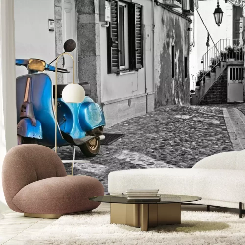 Fototapete Italienisches Fahrzeug Motorroller