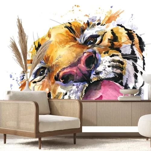 Sticker Tigergesicht