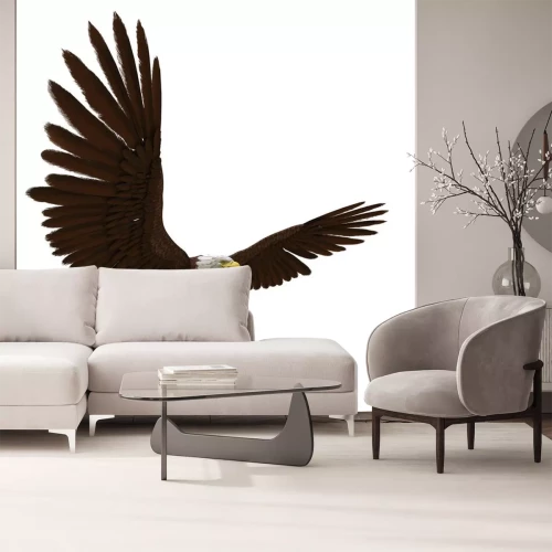 Sticker Tiere 3D majestätischer Adler im Flug