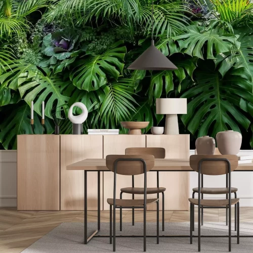 Fototapete Pflanzen mit Löchern