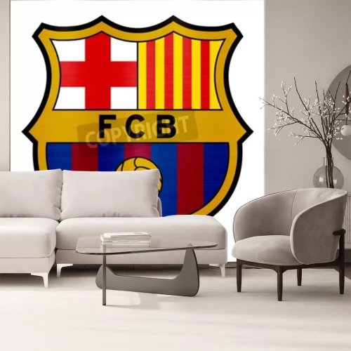 Fototapete Logo des FC Barcelona