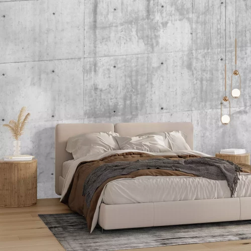 Fototapete Industrielle Betonplatten