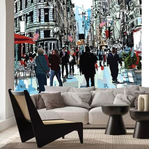 Sticker Steet in New York city